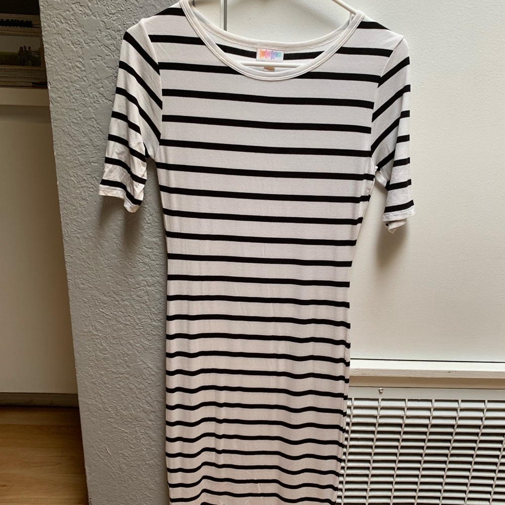 Lularoe Striped Julia Dress